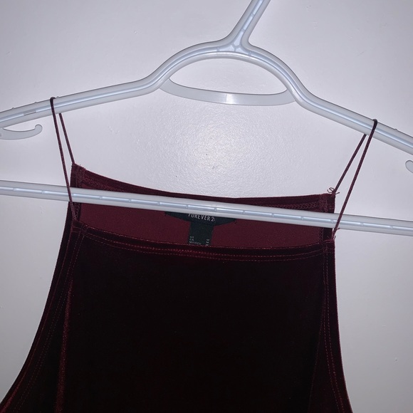 [M]👗F21 velvet high neck dress - Picture 4 of 7